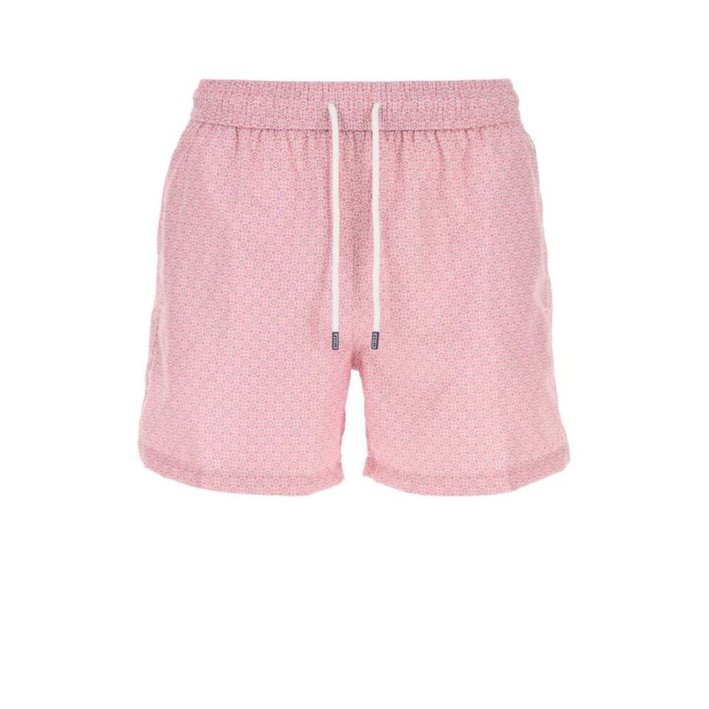 Fedeli Men Printed Polyester Swimming Shorts